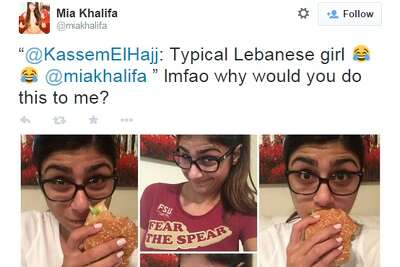 Khalifa Mia Burger Girl Khalifa Mia Burger Girl