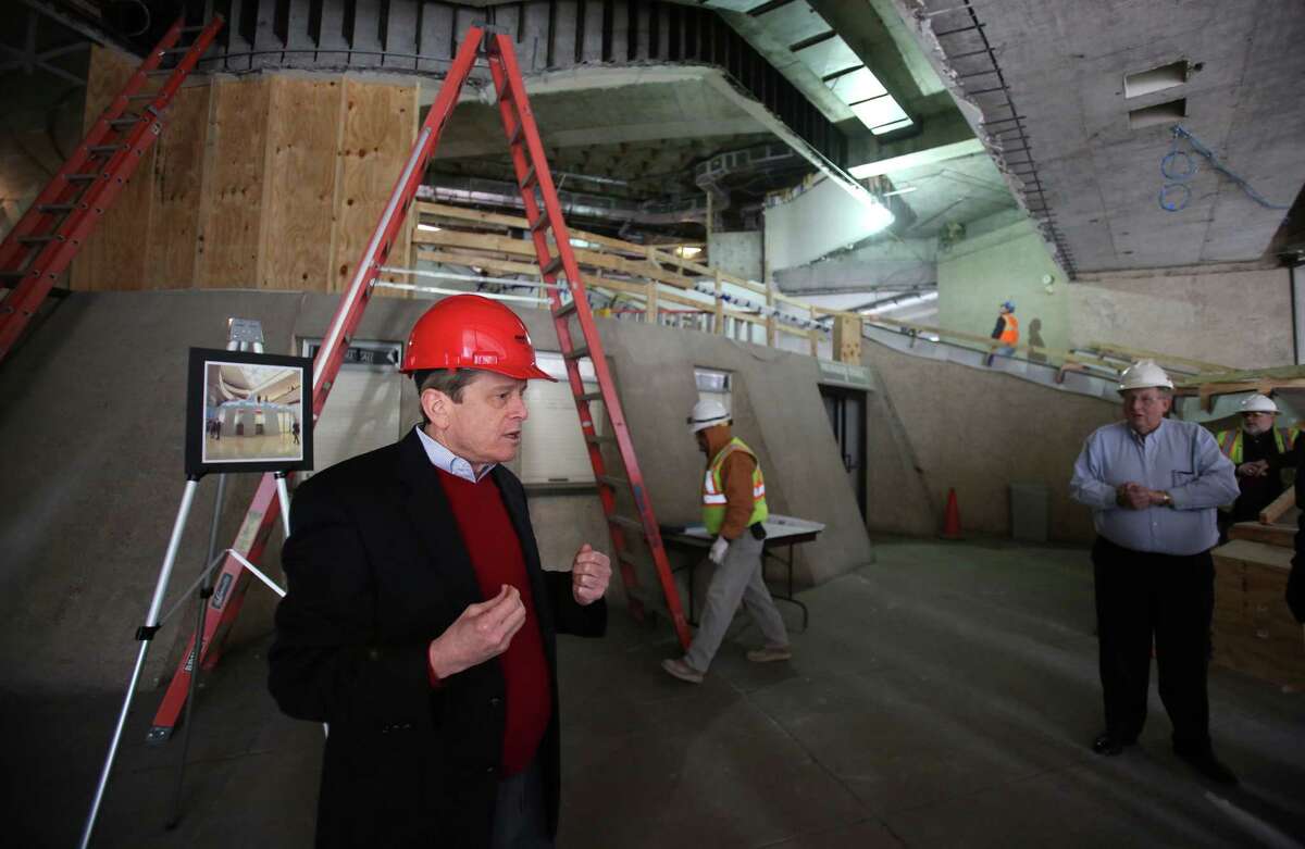 'Hard Hat' Tour Of Alley Theatre Renovation