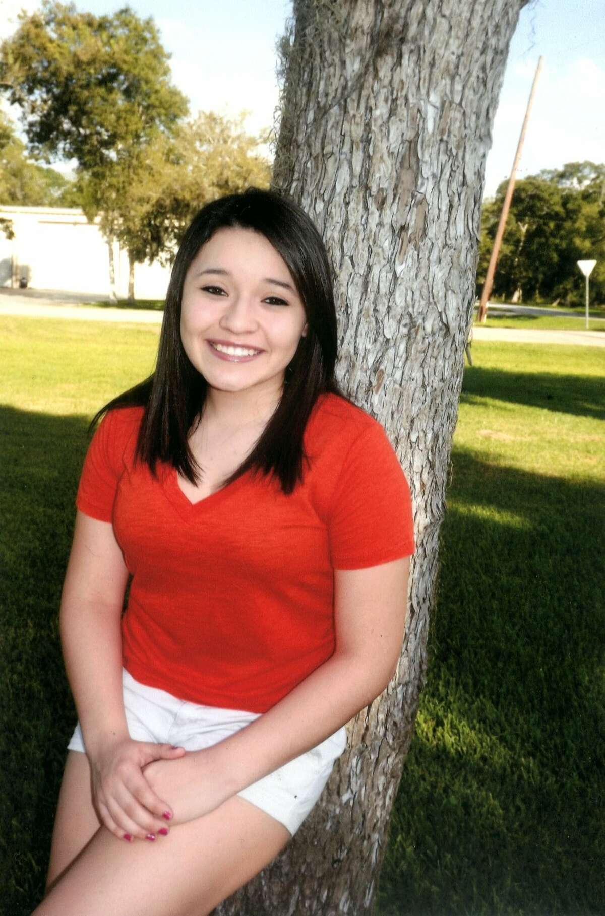 Manvel high student Sara Silvas was killed Wednesday, Jan. 8, 2015 when a car she was a passenger in ran into a culvert in Brazoria County. Two other students were killed in the crash.