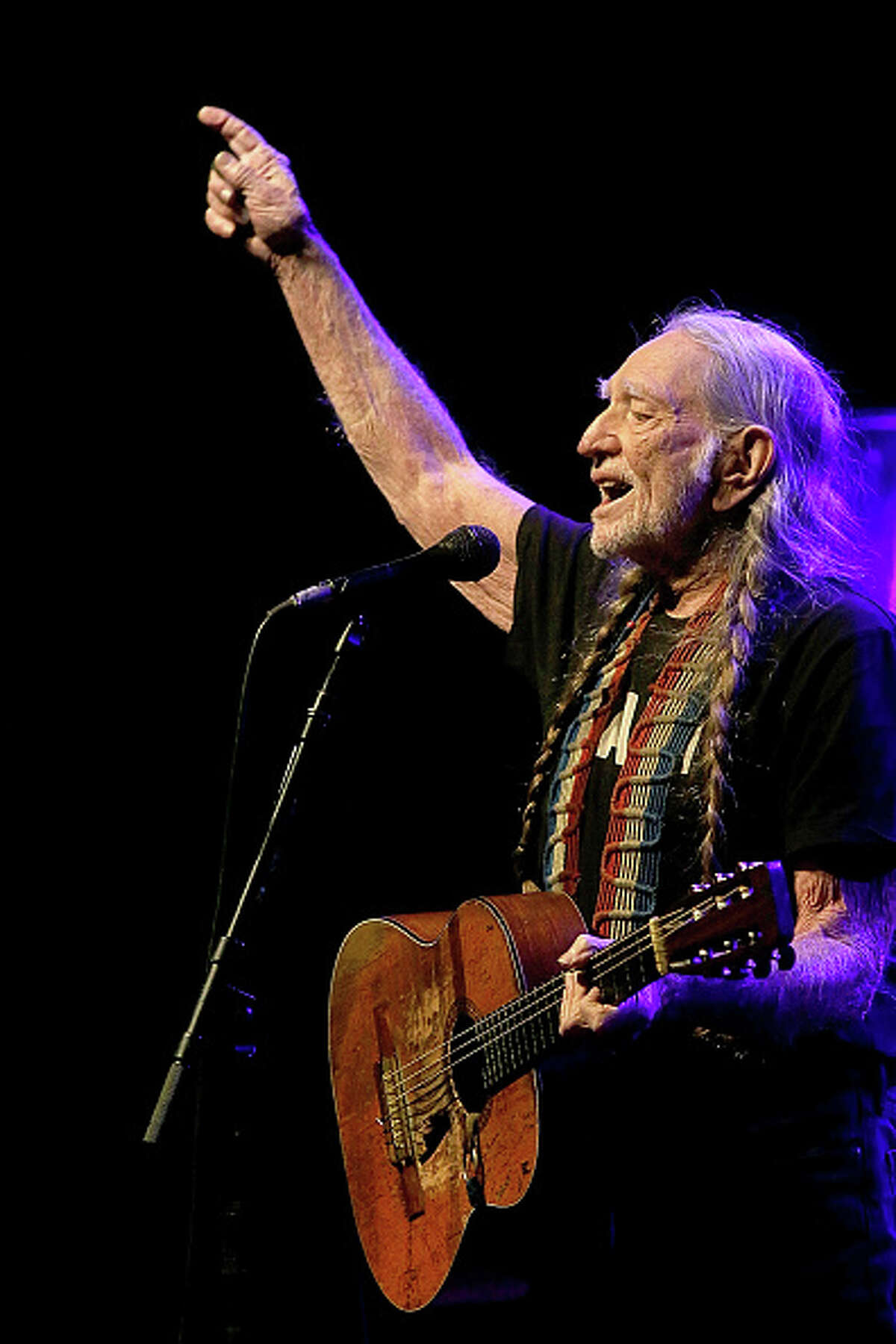 2002 Texas Film Hall of Fame honorees Willie Nelson