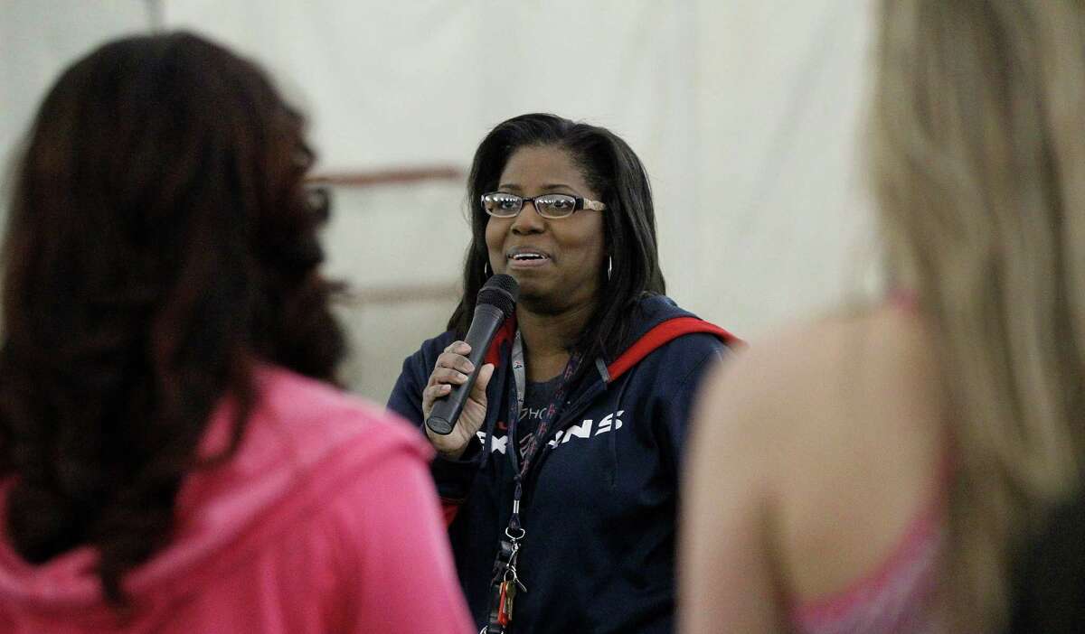 PHOTOS: Houston Texans Cheerleaders claim sexual discrimination FILE - Houston Texans cheerleading coach Alto Gary has resigned as coach of the team amid allegations against the organization of sexual discrimination by several former members.