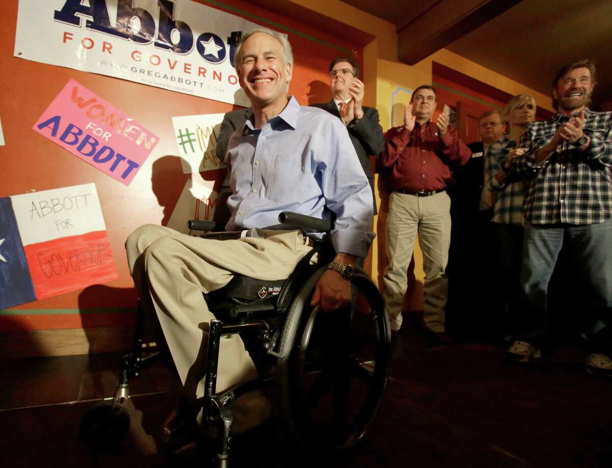 A change in leadership at the top creates some concerns about tone and direction in the new legislative session to start this week. Will it be inclusive or divisive? Republican Greg Abbott, left, was elected the first new governor of Texas in 14 years on Nov. 4. Standing behind him is the new lieutenant governor, Dan Patrick.