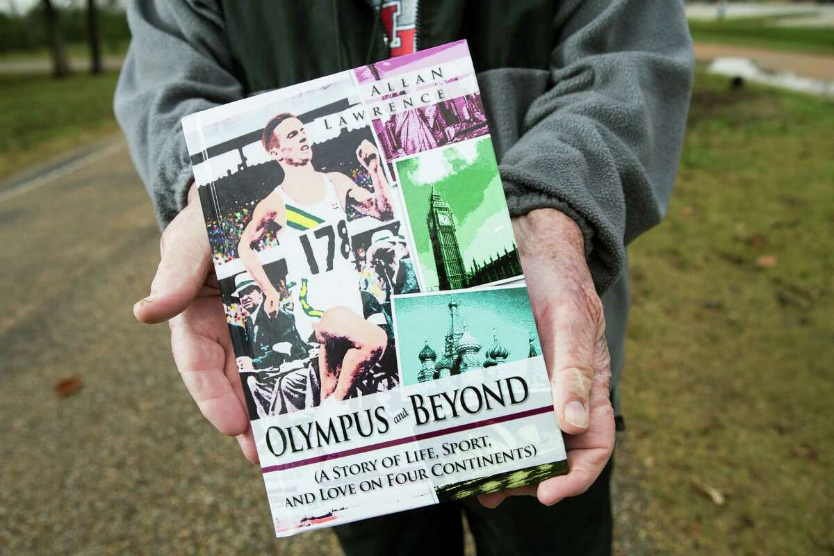 Olympus and Beyond, a book by Allan Lawrence, the elder statesman of running in Houston, is shown on Friday, Jan. 9, 2015, in Houston. ( Brett Coomer / Houston Chronicle )
