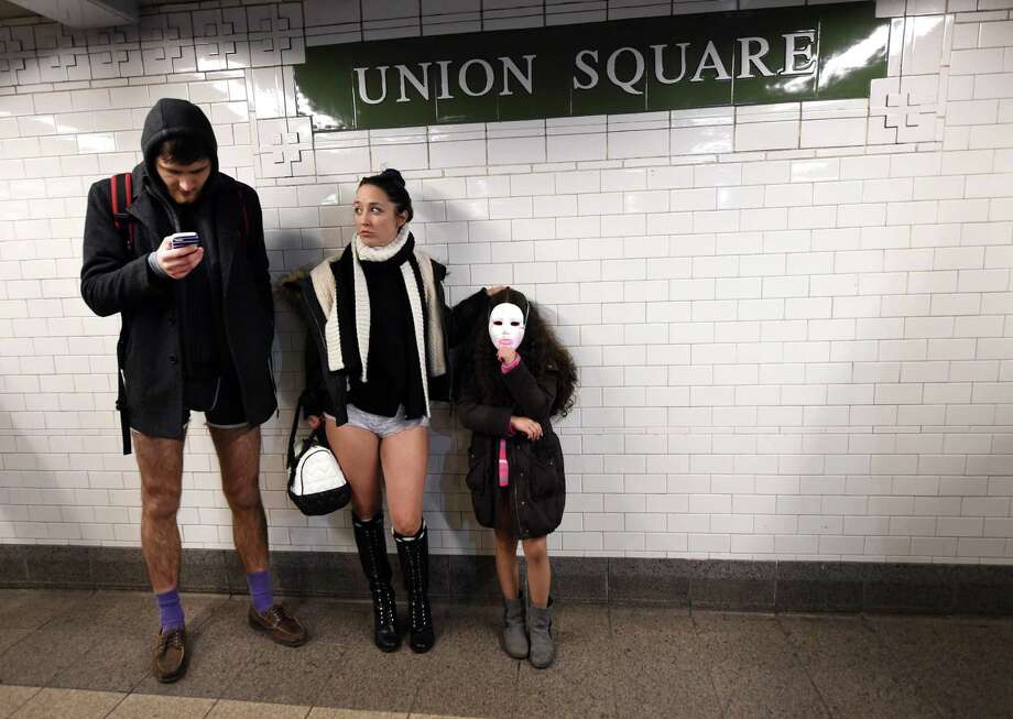 Panties subway group latex