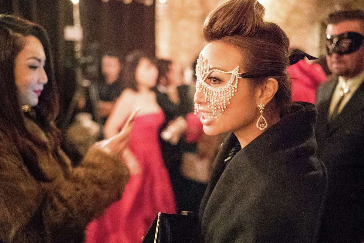 Jeannie Mai at the charity fundraiser for Vietnamese American at Castello di Amorosa in Calistoga on December 13, 2014.