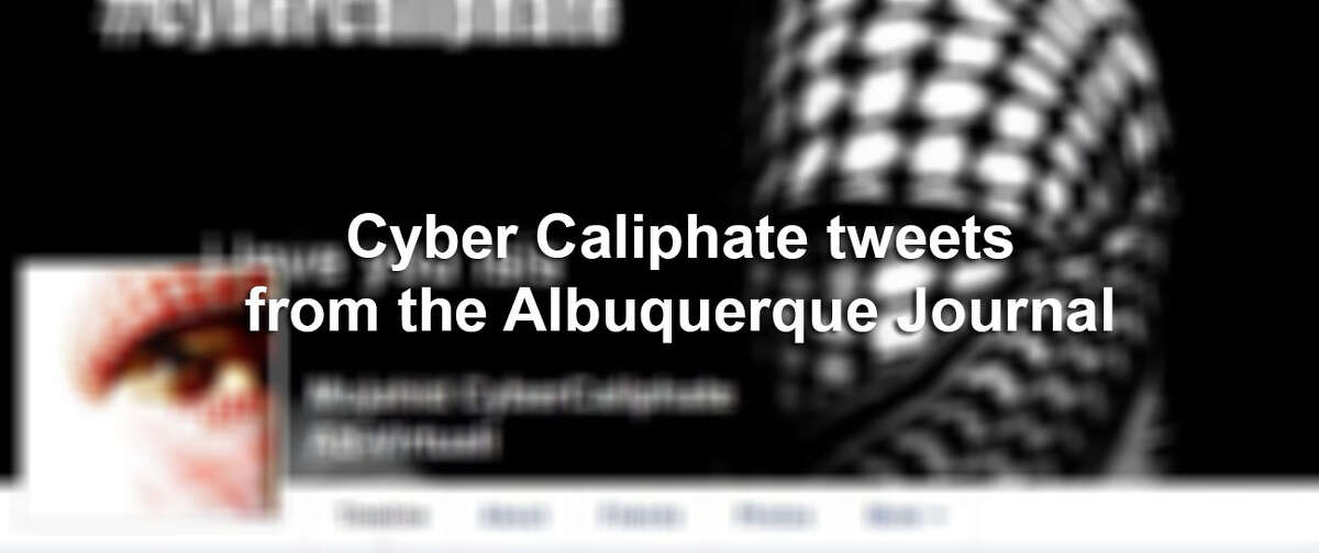 Here are photos from Cyber Caliphate's hack of the Albuquerque Journal in early January.