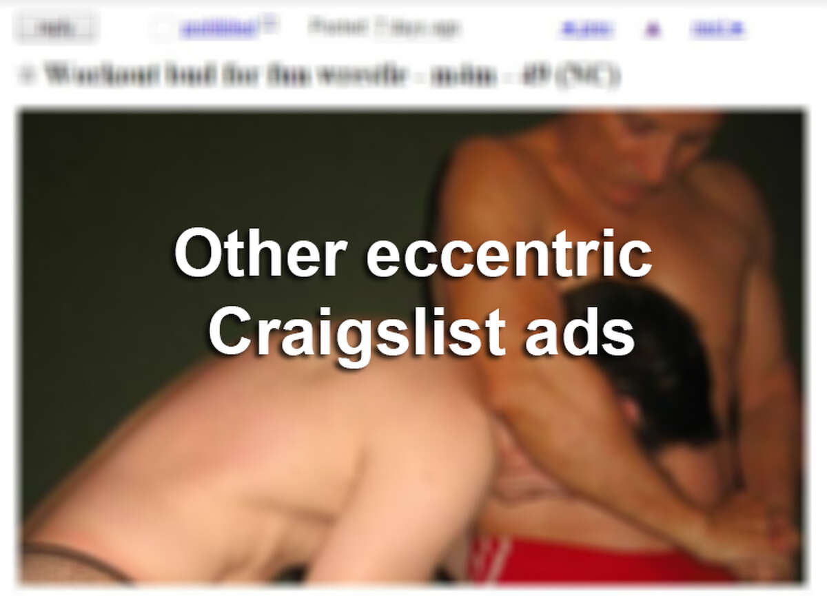 Eccentric Craigslist ads in S.A.