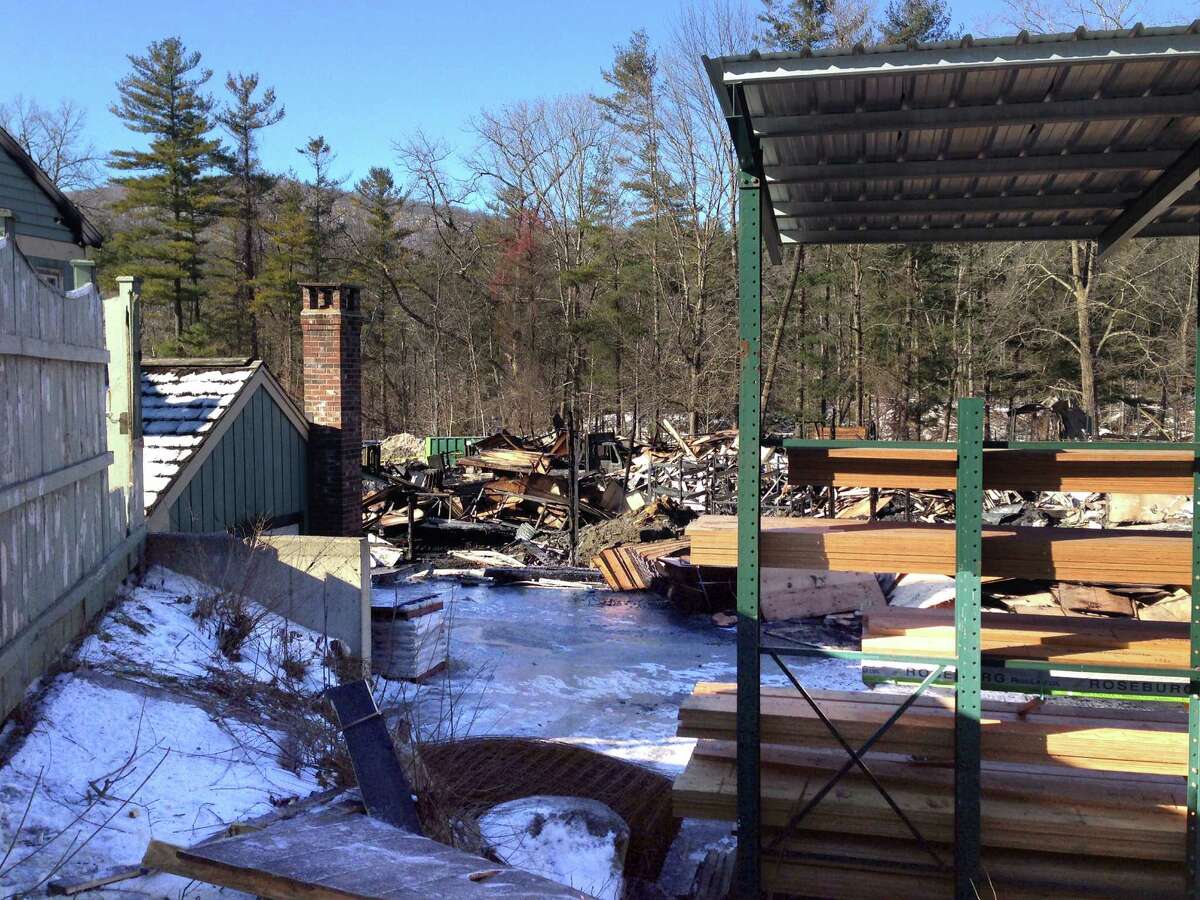 Area fire departments battle massive lumberyard blaze