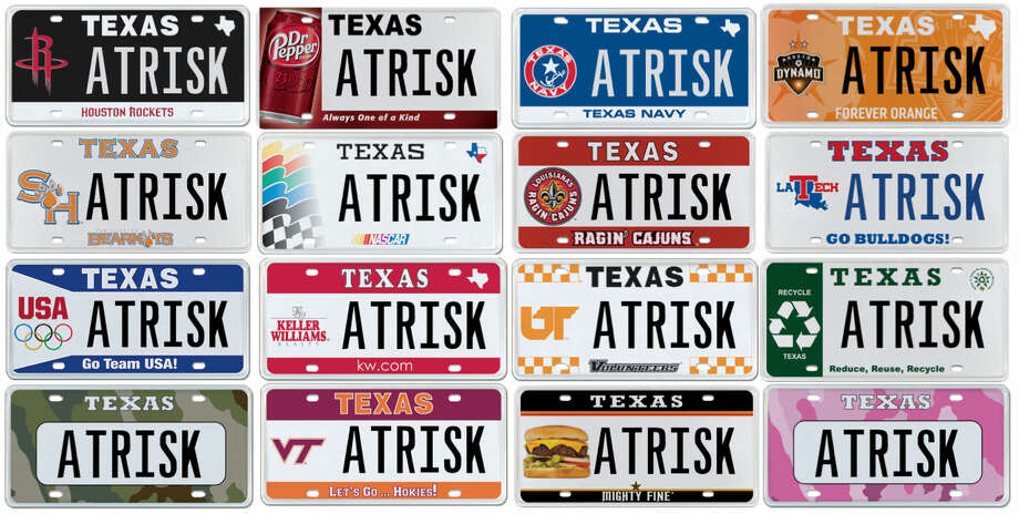 More Than A Handful Of Vanity Texas License Plates Could Be In