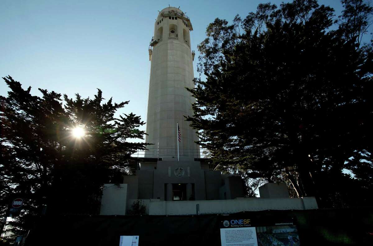 A commercial video shoot required the closure of the Coit Tower and a nearby park on Monday, Jan. 12, 2014, limiting access to visitors and angering a neighborhood advocacy group.