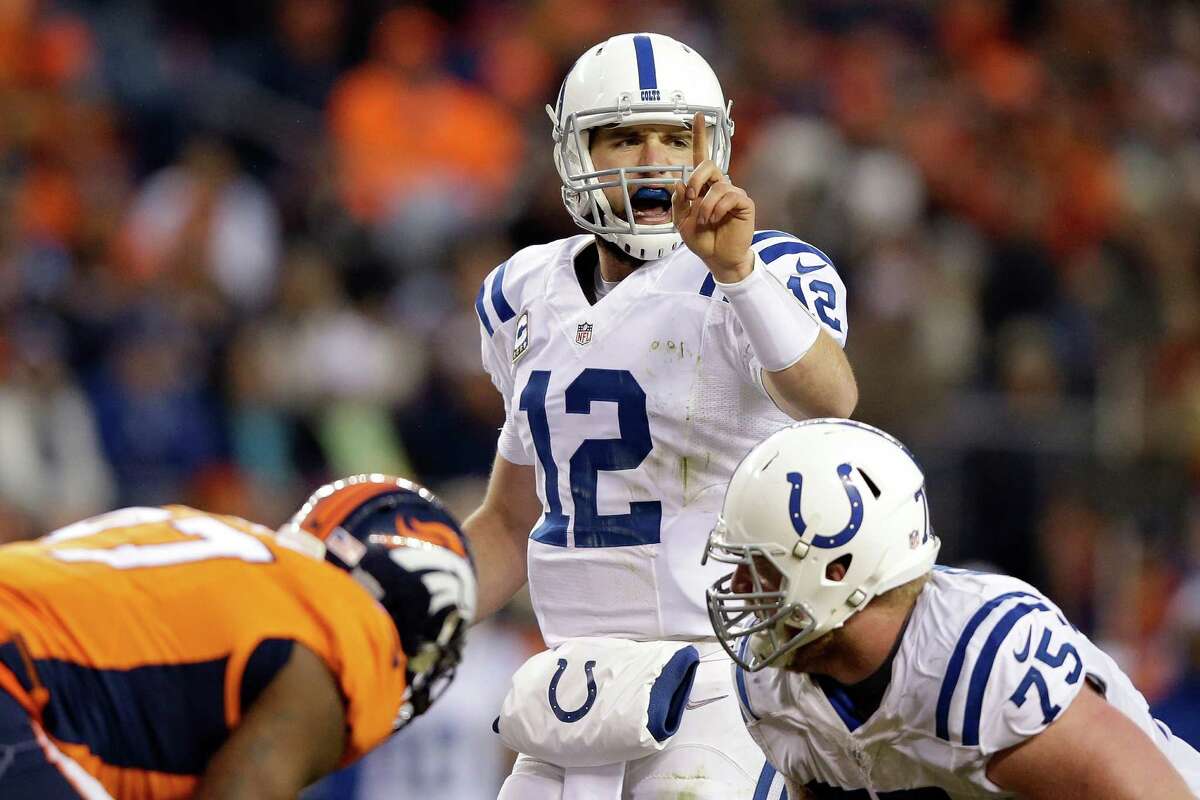 NFL Indianapolis Colts (Andrew Luck) Men's Football Home Game