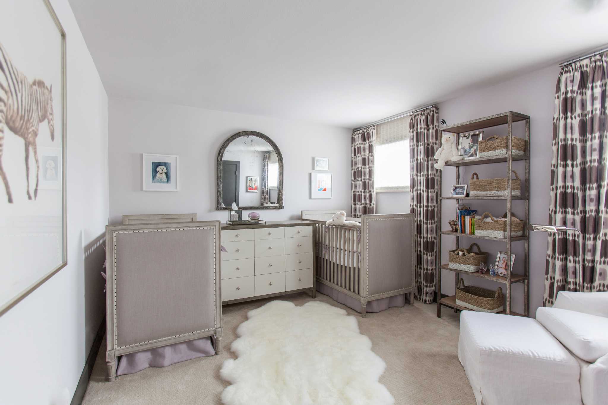 Houston designer creates sophisticated nursery for her twins
