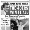 Chronicle Covers: 49ers' red-gold dynasty began in black, white