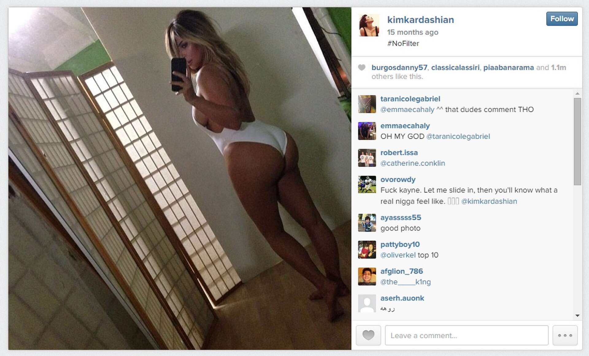 Kim Kardashian gets creative in latest nude photo posted to Instagram