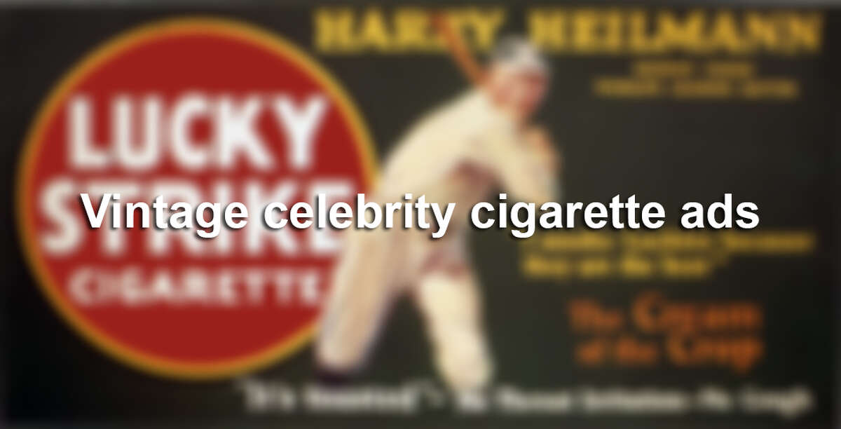 In the 1930s, '40s, and '50s, with most people unaware of the dangers, smoking was treated as one of the coolest social things to do. Big tobacco companies targeted and sought out celebrities to endorse their products on TV commercials and magazine advertisements. Celebrities ranged from sports heroes to glamorous movie stars and even cartoon characters. Click through the gallery to view the advertisements.