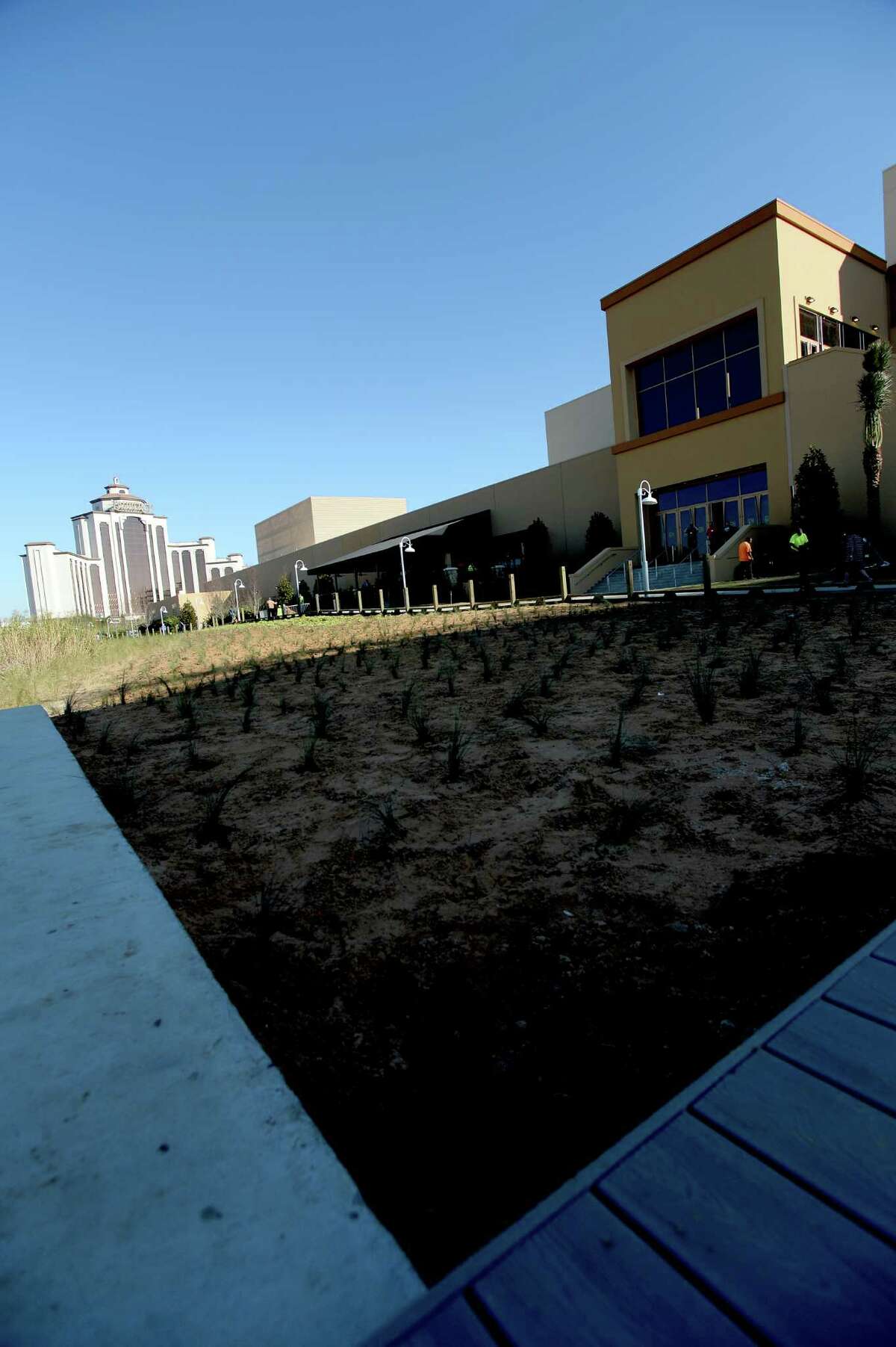 The Golden Nugget Casino and hotel officially opened for business in Lake Charles, LA, Monday. The establishment is connected to nearby L'Auberge via boardwalk. Photo taken Monday, December 8, 2014 Kim Brent/The Enterprise