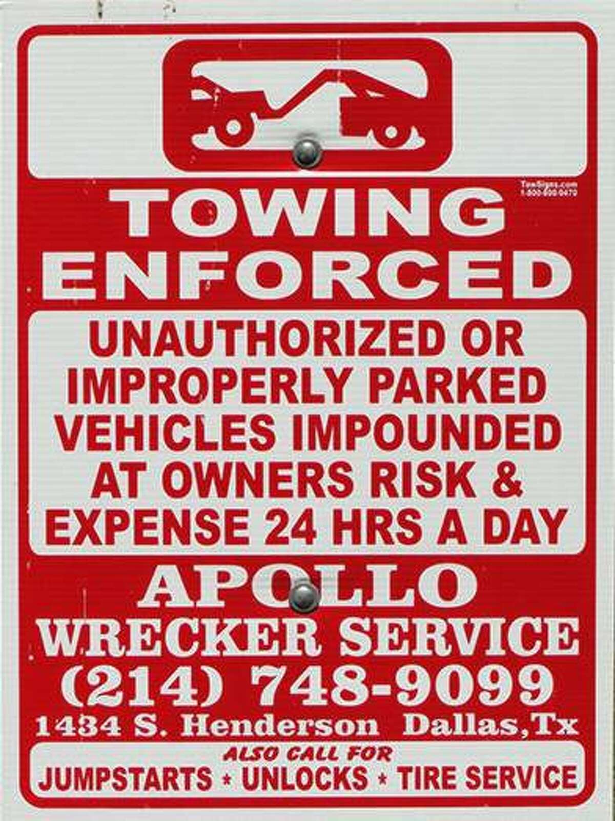 Frequent towing and confusing parking signs leave rock club fans fuming