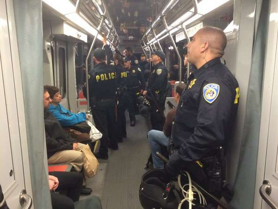 BART reopens San Francisco stations after protest disrupts service - SFGate