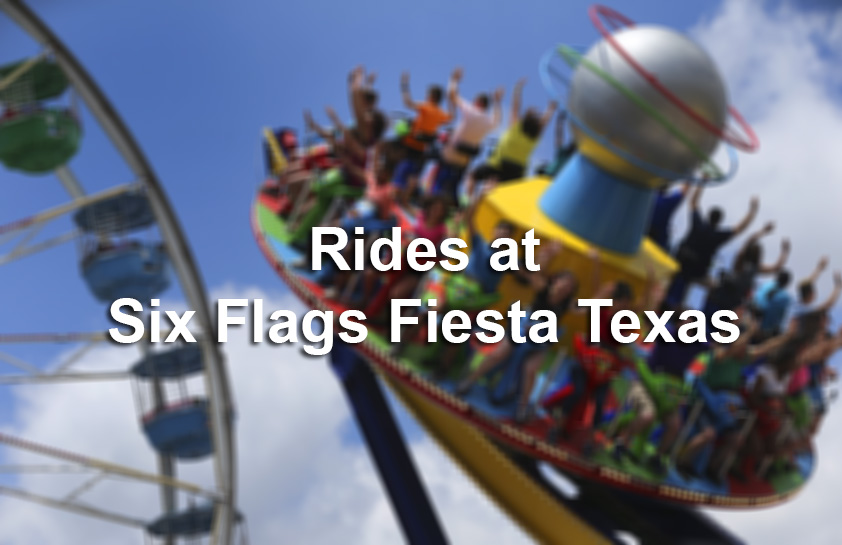 6 flags fiesta texas rides