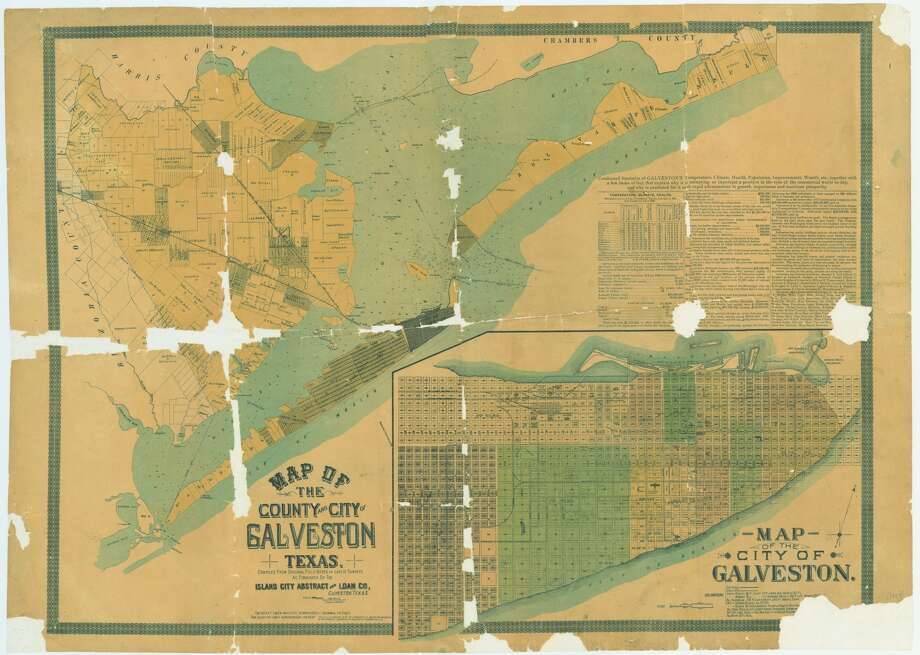 Looking at historical maps of Houston, Galveston - Houston Chronicle