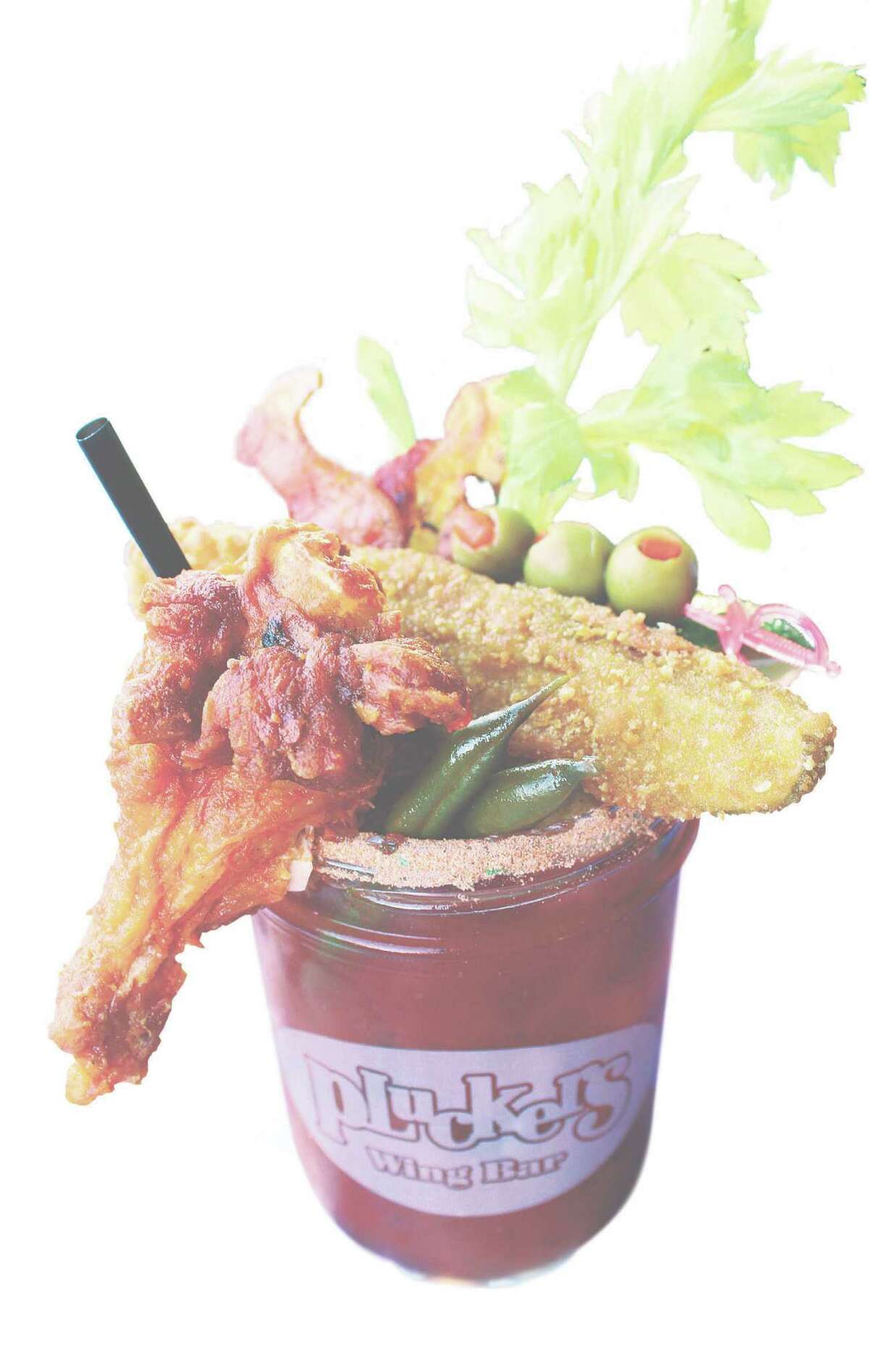 Tailgate favorites garnish Pluckers Bloody Mary