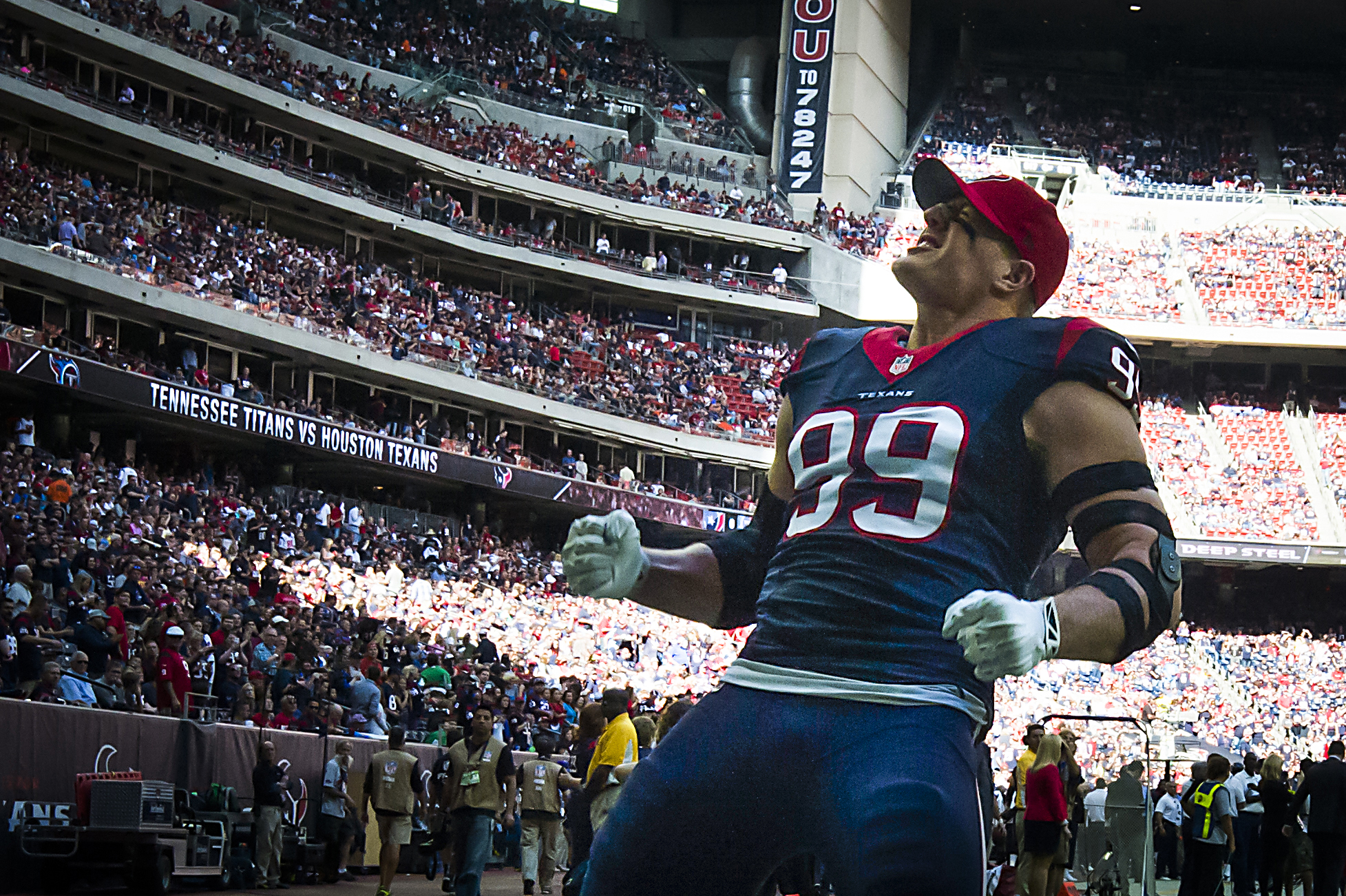 Fan Portrait Campaign for Houston Texans Tickets - Houston Tx Advertising  Photographer Robert Seale