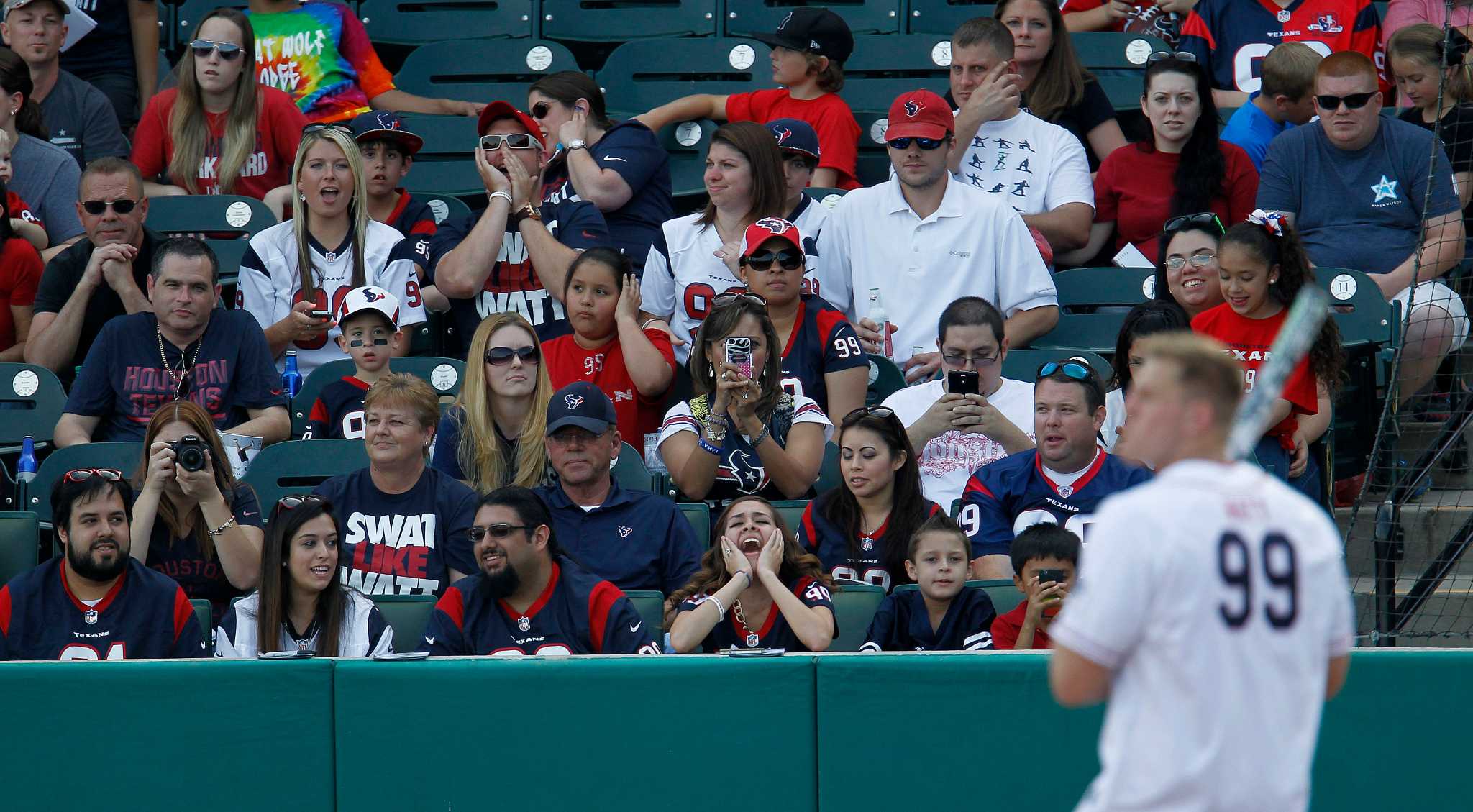 Fan Portrait Campaign for Houston Texans Tickets - Houston Tx Advertising  Photographer Robert Seale