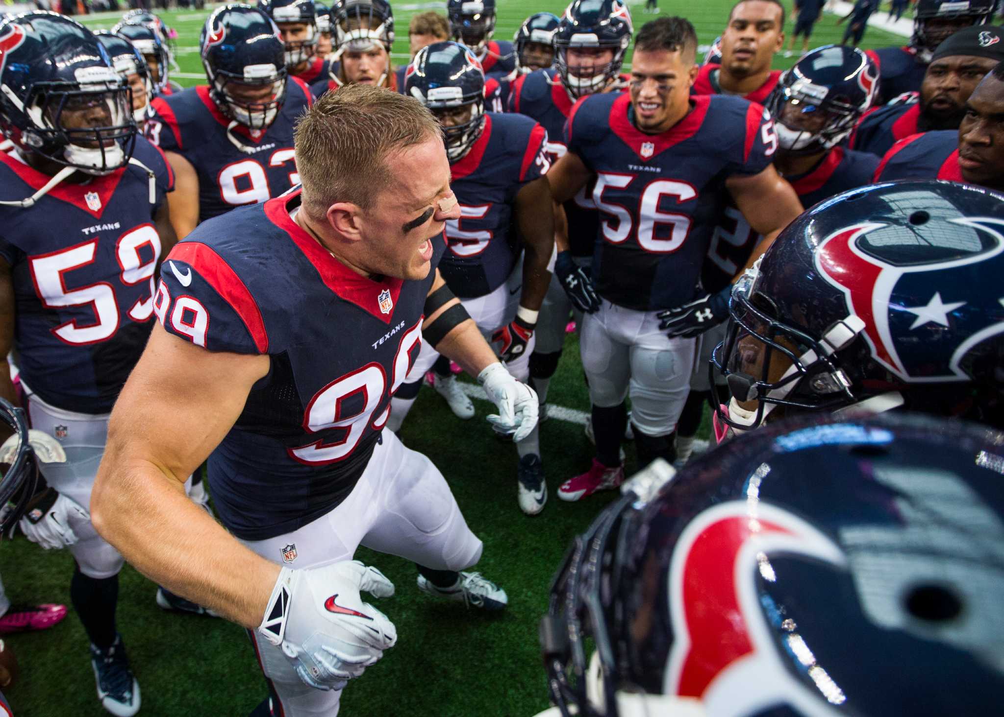 Houston Texans JJ Watt, MegaWatt shoes; MY BIRTHDAY IS COMING UP :)