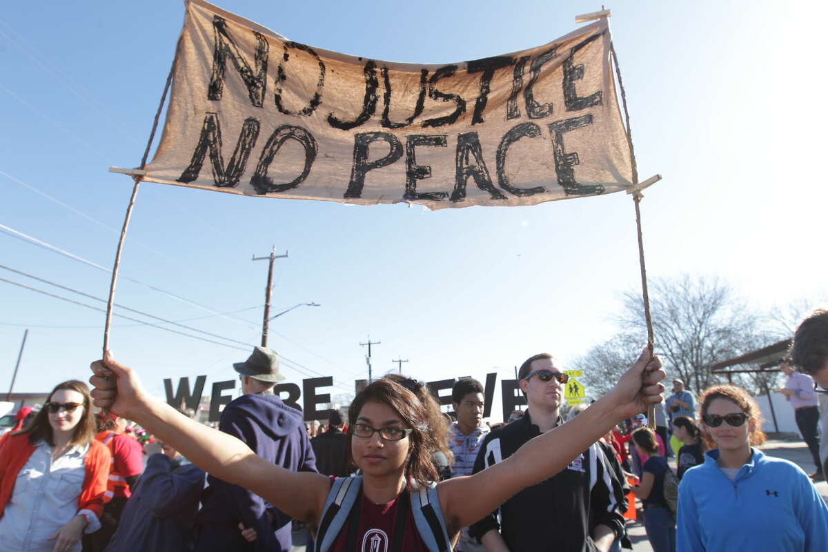 San Antonio's MLK march draws thousands