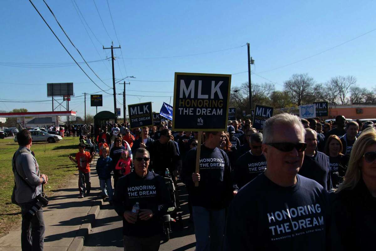 San Antonio's MLK march draws thousands