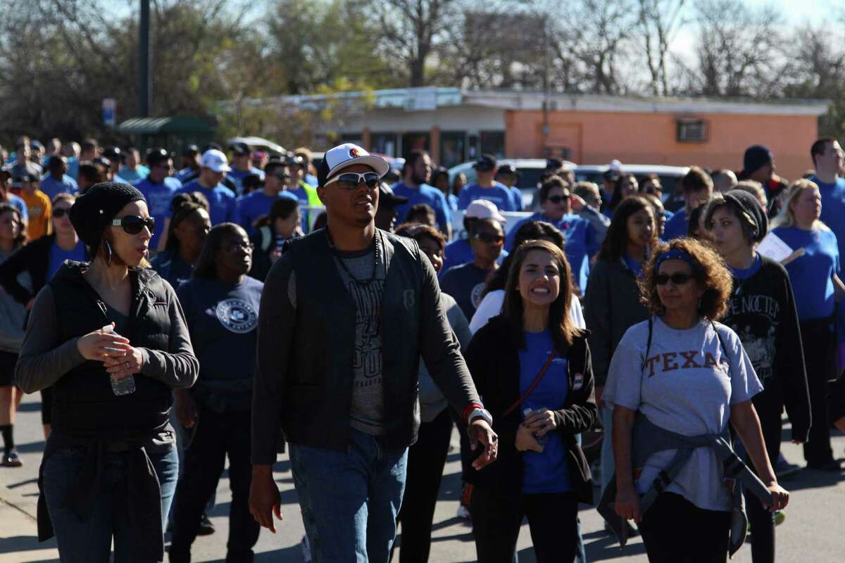San Antonio's MLK march draws thousands