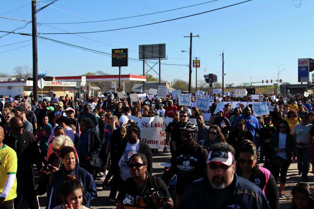 San Antonio's MLK march draws thousands