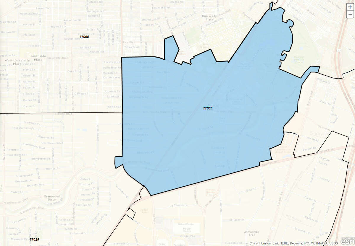 Where 20-somethings are living in Houston