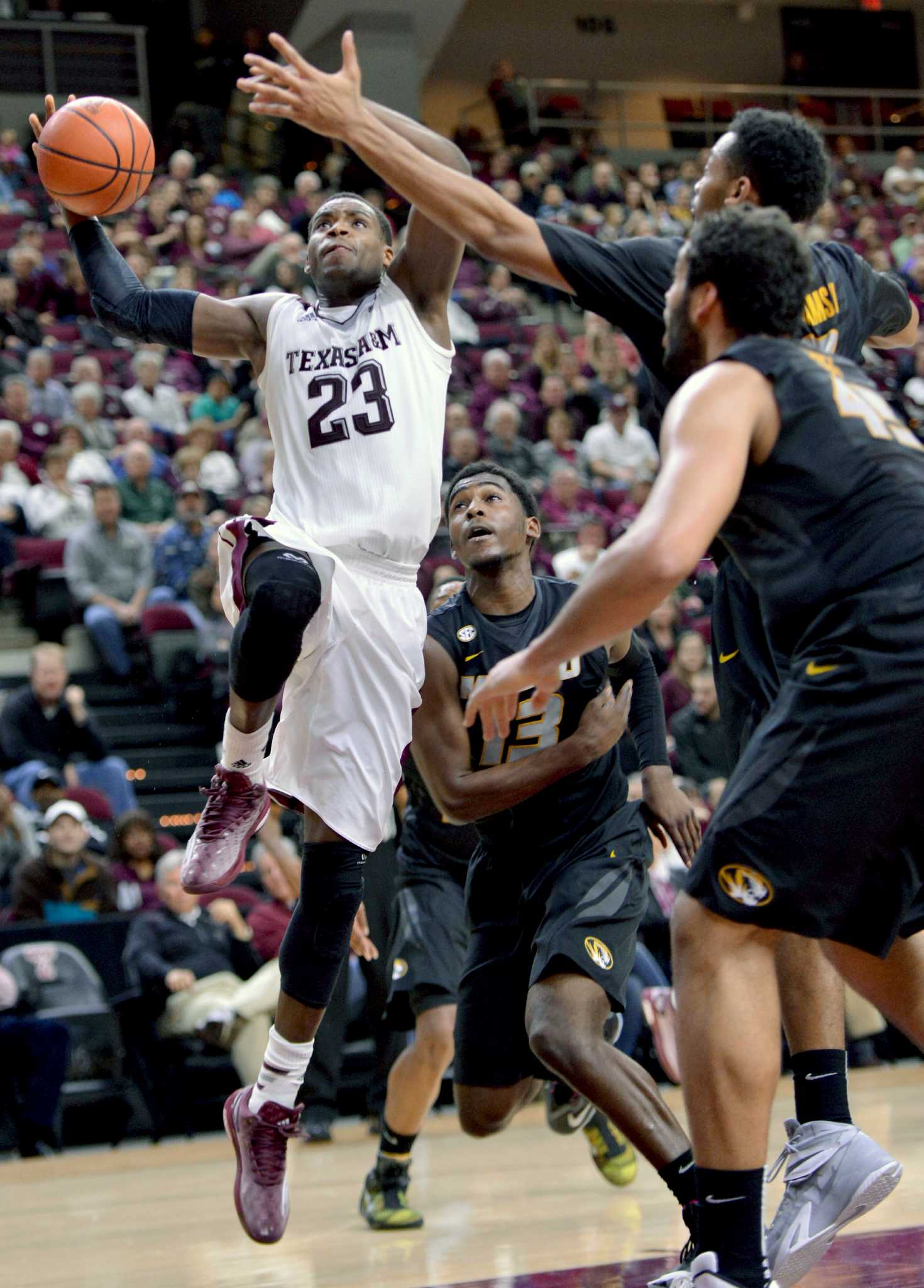 Aggies Rally In Second Half, Knock Off Missouri