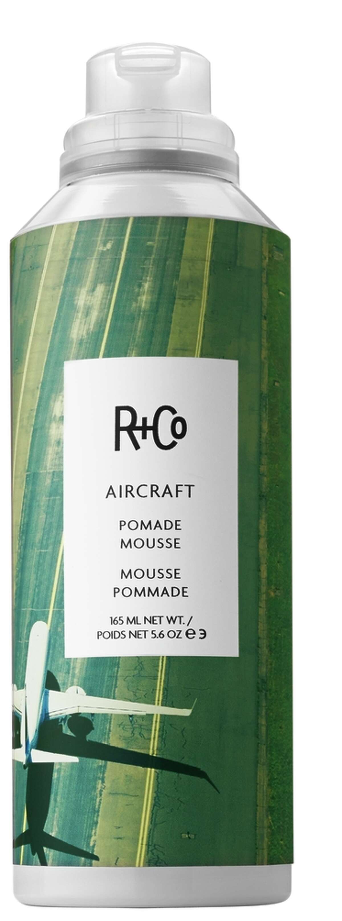 Michelle Snyder recommends R+Co Air Craft Pomade Mousse for a soft, disheveled look.