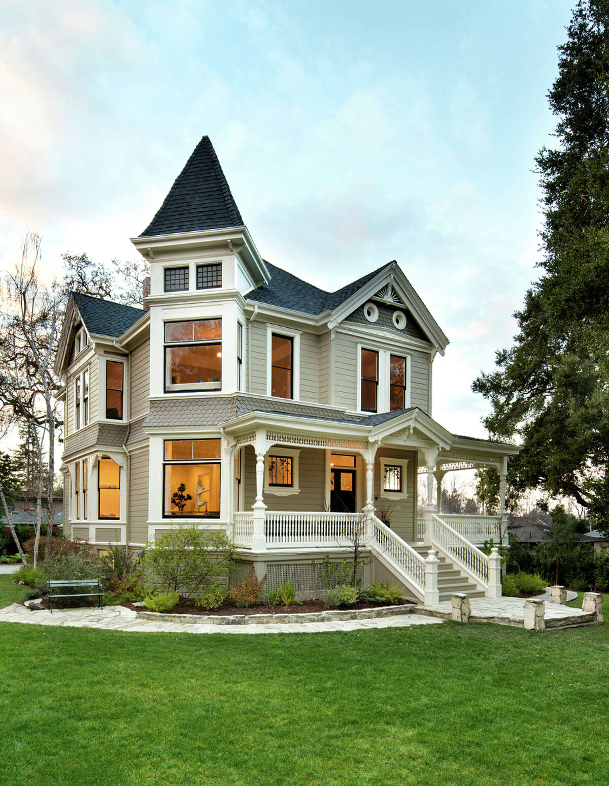 2275 Amherst St. in Palo Alto is a historic Queen Anne Victorian available for $4.88 million.