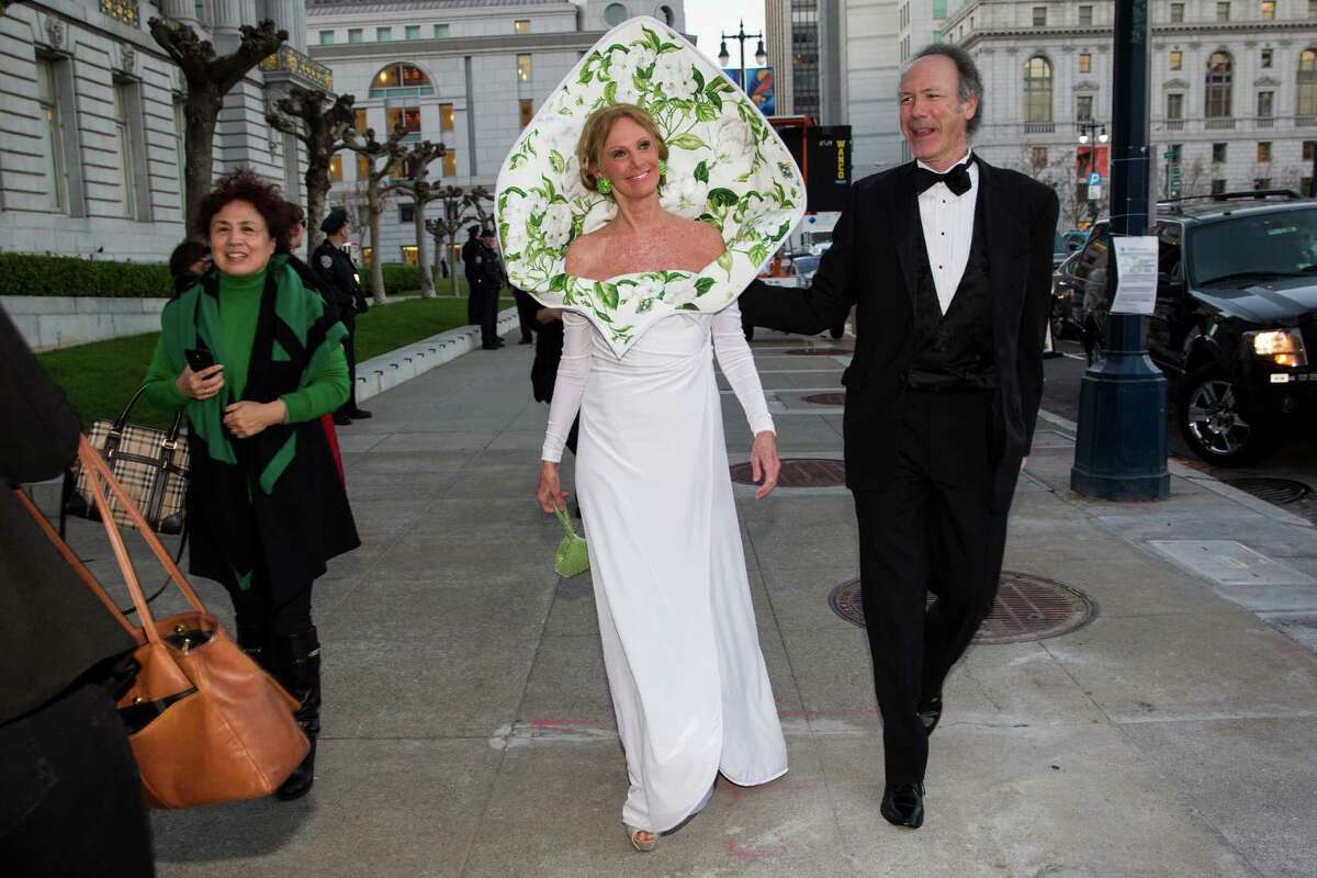 Belinda Berry and Tom Barrett arrive at City Hall to attend the San Francisco Ballet 2015 Opening Night Gala in San Francisco, Calif., on Thursday, January 22, 2015.