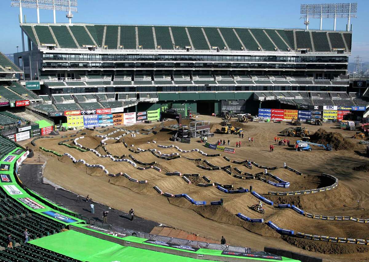 Supercross is a highflying contact sport