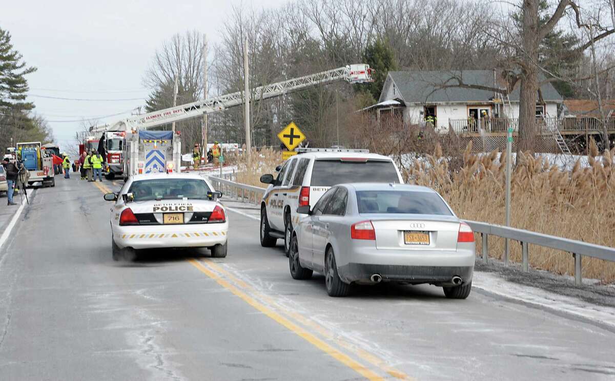 Fire hits Delmar house