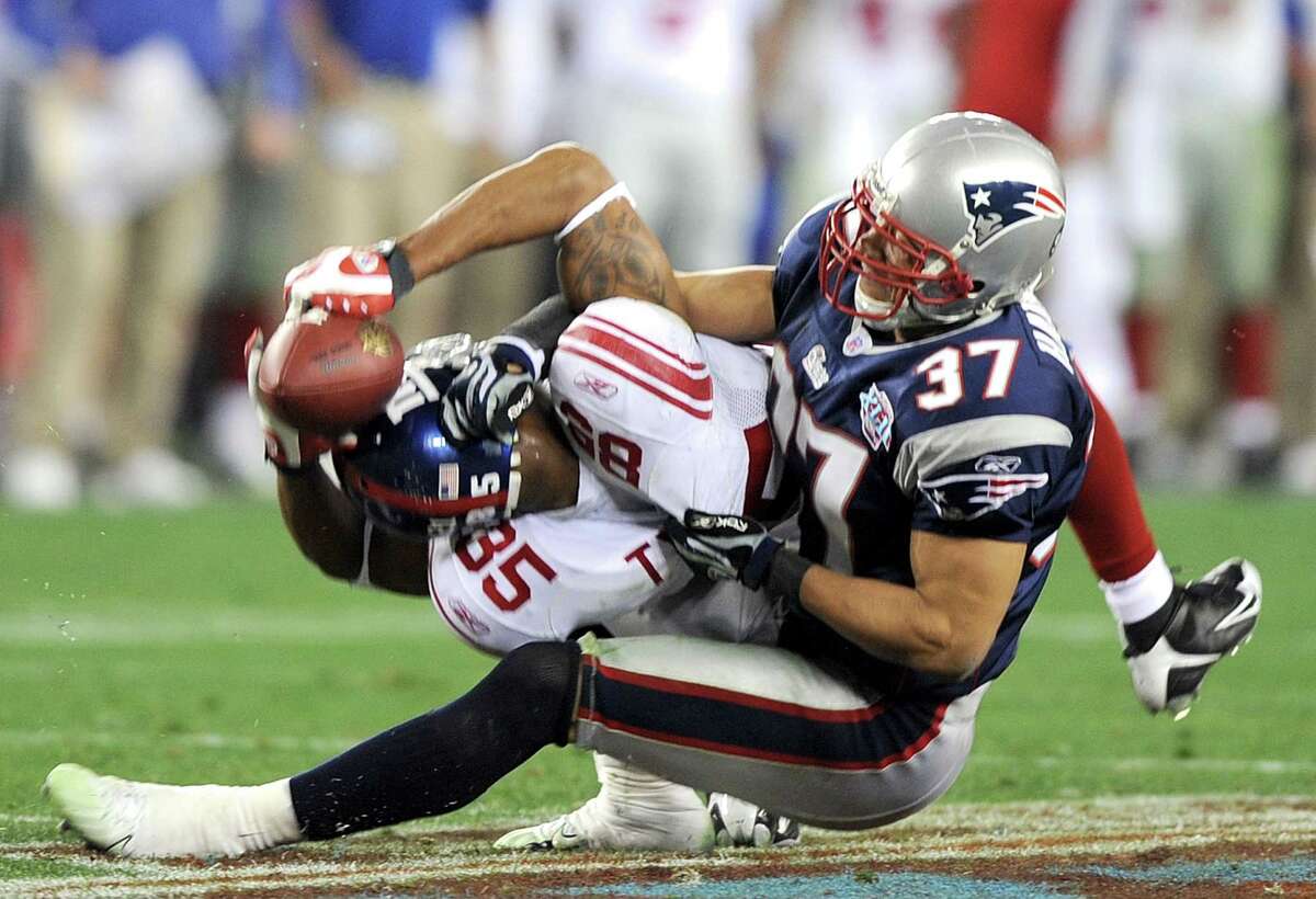 David Tyree's epic "Helmet Catch" denied the Patriots a 19-0 season. It's definitely the most memorable play involving a former No. 211 pick in the NFL draft.