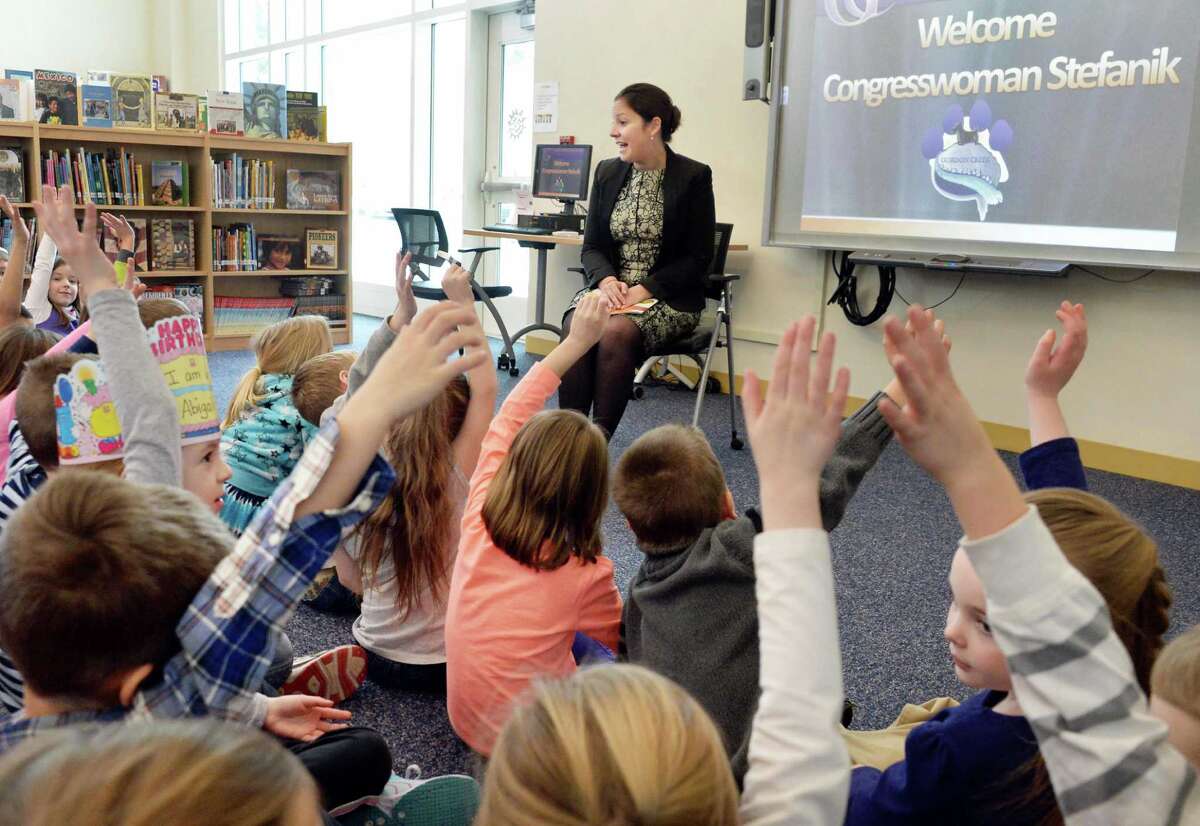 Photos Stefanik tours Ballston Spa