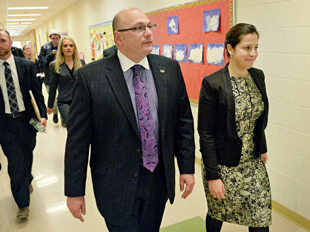 Photos Stefanik tours Ballston Spa