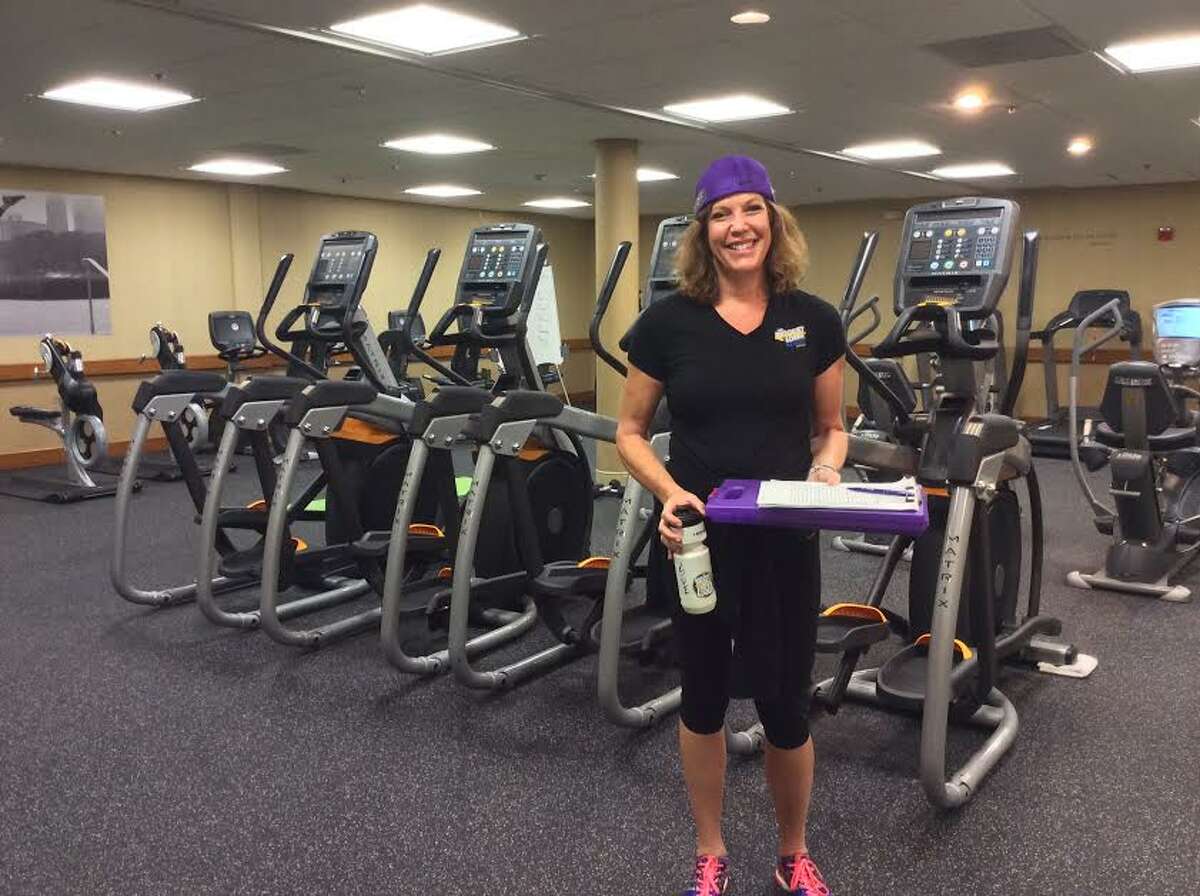 Biggest Loser Resort Chicago fitness trainer Sue Loftus is ready to put our writer through her workout.