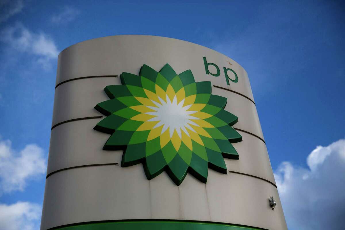 British oil company BP displays its logo at this gasoline staion in Bletchley, England. Because of rising Mideast tensions, BP is avoiding sending its tankers through the Strait of Hormuz.
