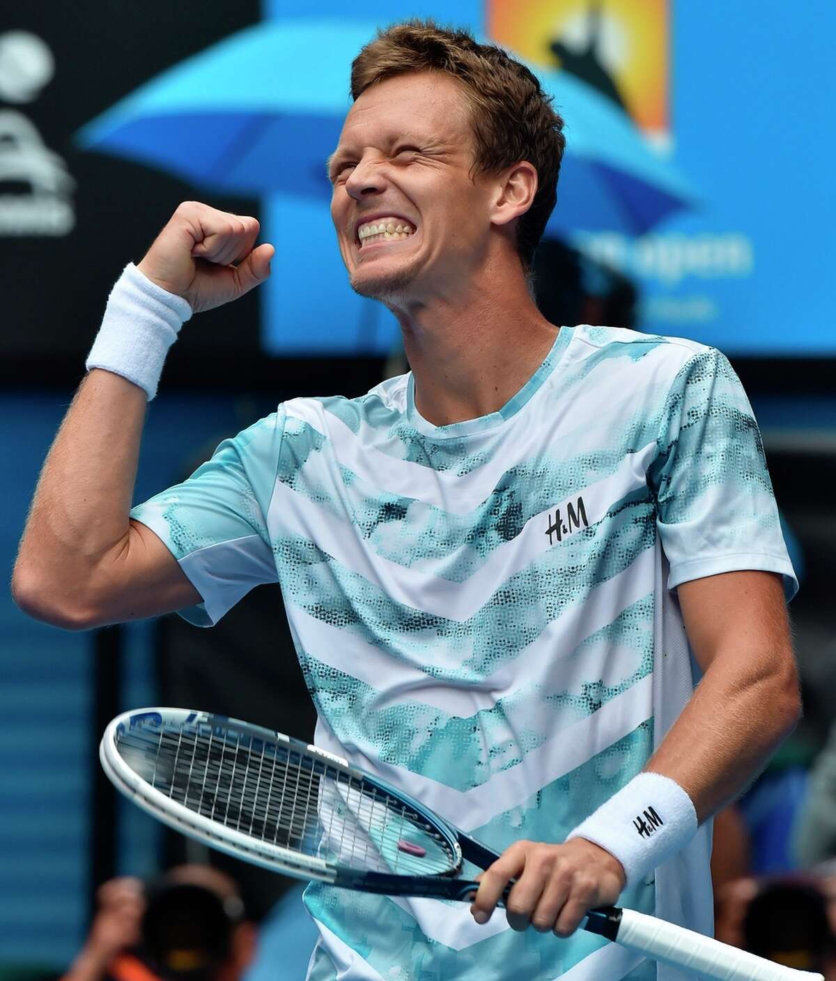 The Czech Republic’s Tomas Berdych, the seventh seed, finally put away Spain’s Rafael Nadal on his fourth match point.