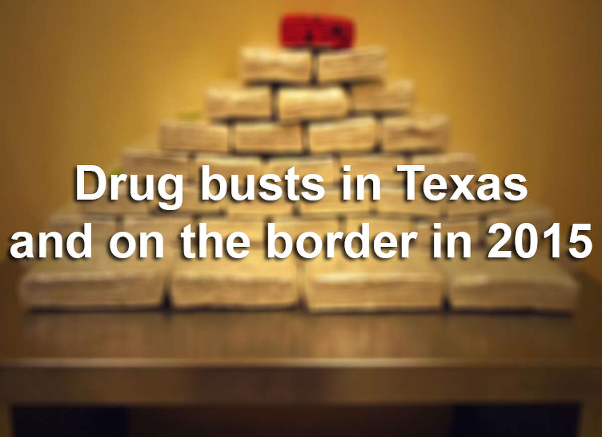 Drug busts in Texas and on the border in 2015