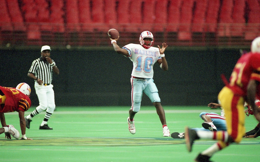 Photo: Tennessee Titans Quarterback Vince Young at Reliant Stadium