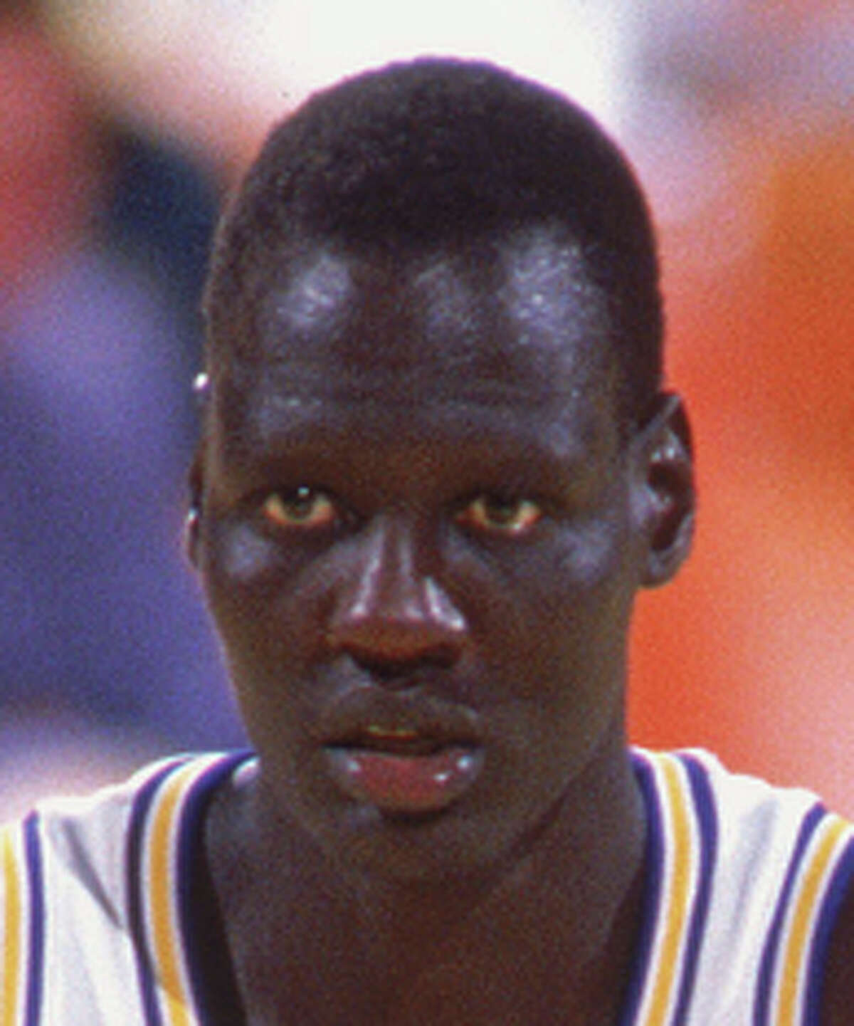 Warriors Remember Late Beloved Manute Bol With Bobblehead Warriors Remember Late Beloved Manute Bol With Bobblehead