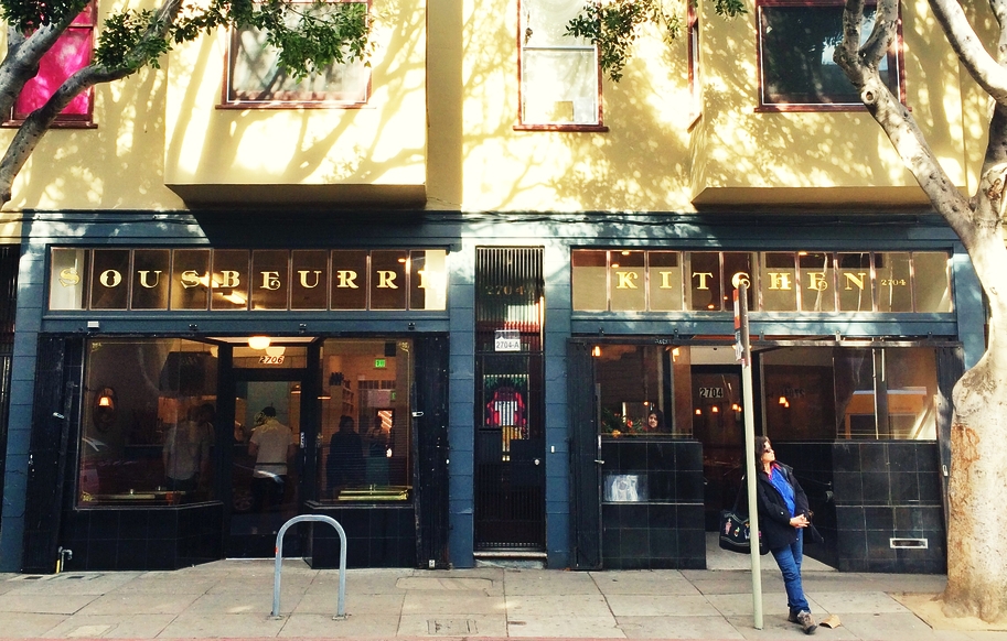 Upscale Sous Beurre Kitchen set for 24th Street
