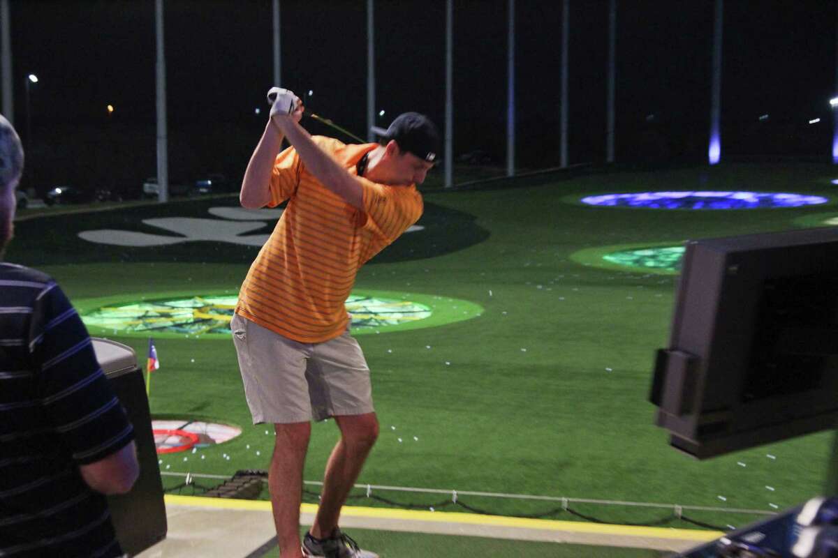 Topgolf San Antonio , 5539 North Loop 1604 W Guests can get a fun golfing experience, as well as chow down on delicious food and alcoholic beverages.